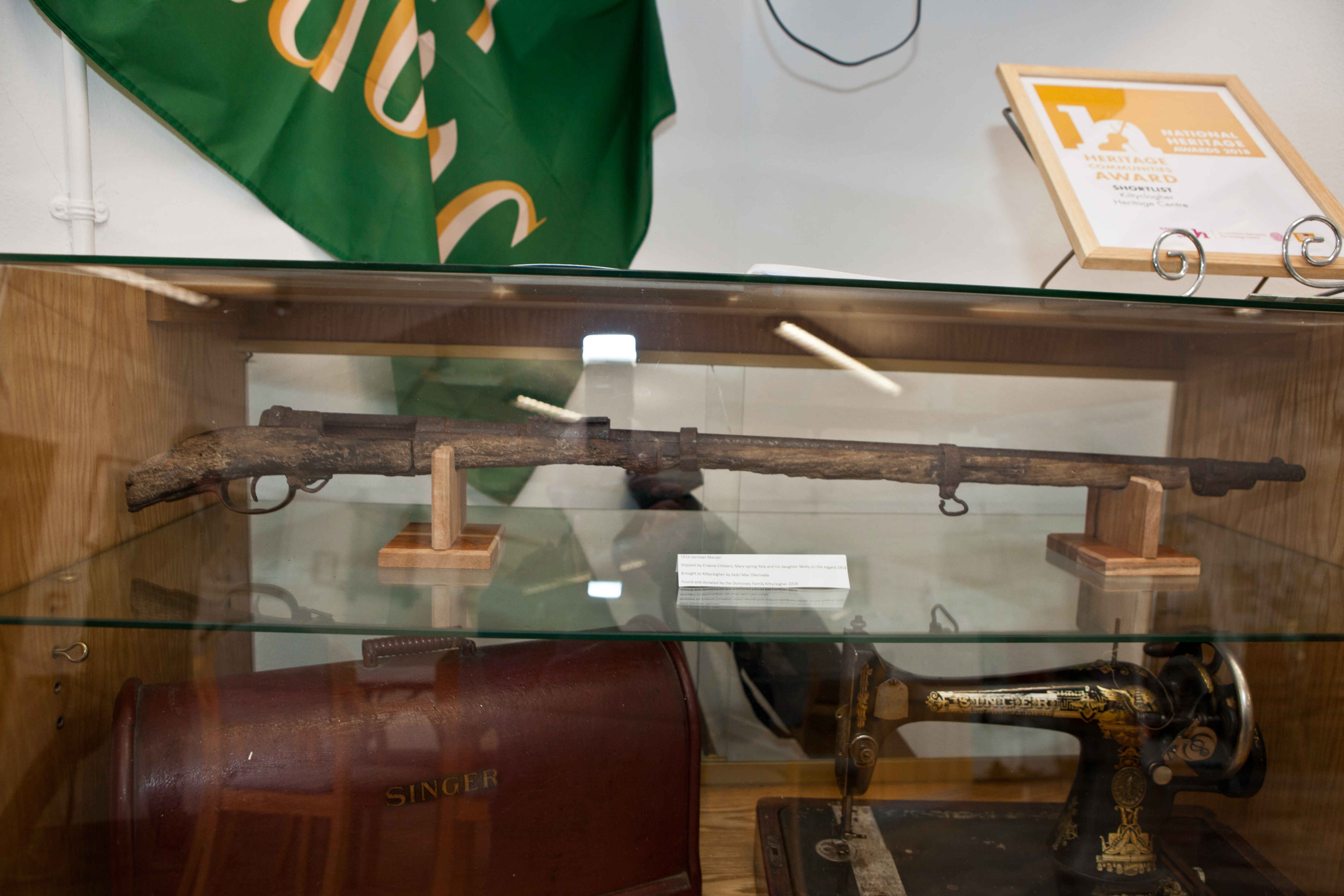 Items on display in Heritage Centre